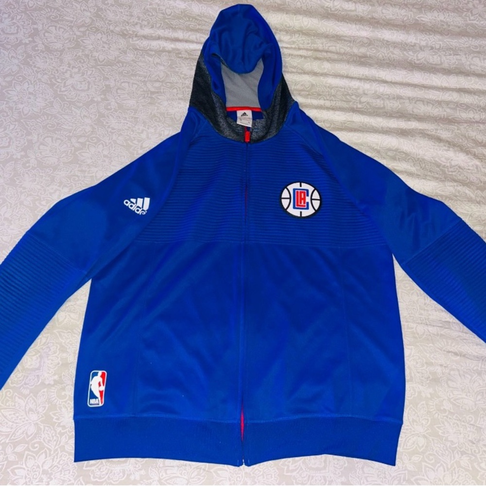 Los angeles clippers Adidas zip up hoodie